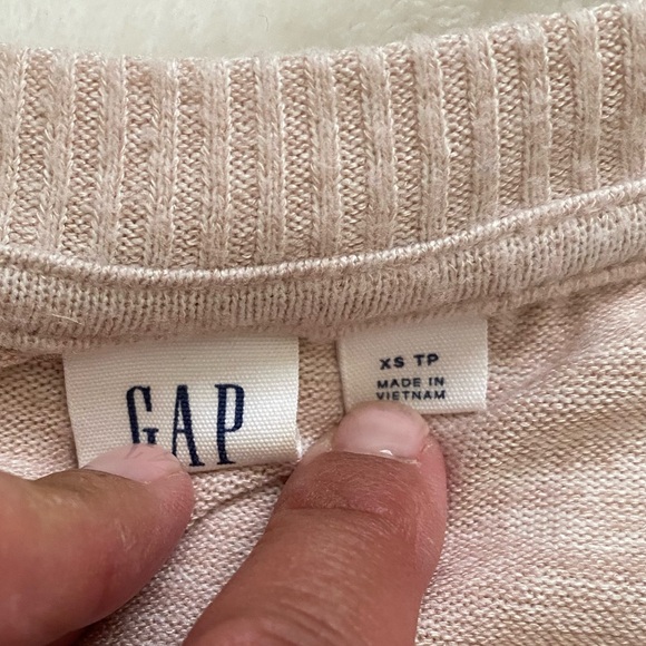 GAP Softspun Blouson Sleeve V-Neck Sweater XS - Picture 14 of 15
